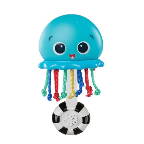 BABY EINSTEIN Μουσικό και ελαφρύ παιχνίδι Ocean Glow Sensory Shaker™ 0m +