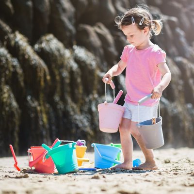 Bigjigs Toys Türkiz strand vödör