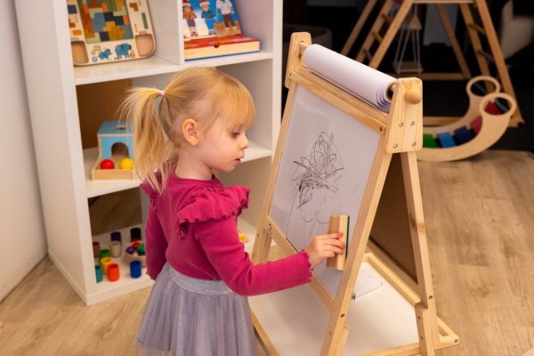 2Kids Toys Tablica magnetyczna dwustronna duża