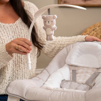 INGENUITY Transat vibrant 3-en-1 Keep Cozy Linden 0m+, jusqu'à 18kg