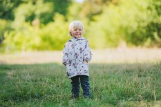 Kinder Softshelljacke mit Membrane Monkey Mum® - Füchse sammeln Pilze