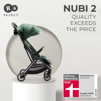 KINDERKRAFT SELECT Sportkinderwagen Nubi 2 Pink Quartz