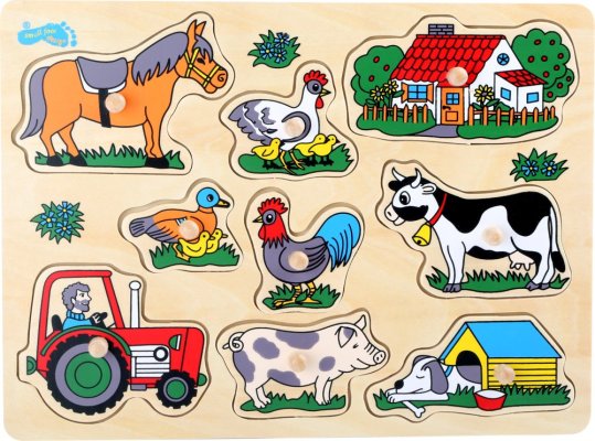 small foot Farm Stacking Toy