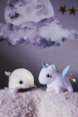 PABOBO Glowing Plush Toy Shake Whale (Shake and Shine!)