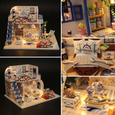 2Kids Toys miniatűr házikó A Kék tengerparton