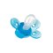 CHICCO Smoczek Physio Comfort silikonowy 6-16m chłopak - kropki/misiek 2 szt.