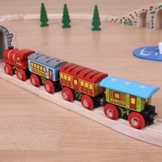 Bigjigs Rail Personenzug + 2 Schienen