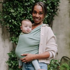 BOBA Baby Carrier / Classic Wrap - Sage Green