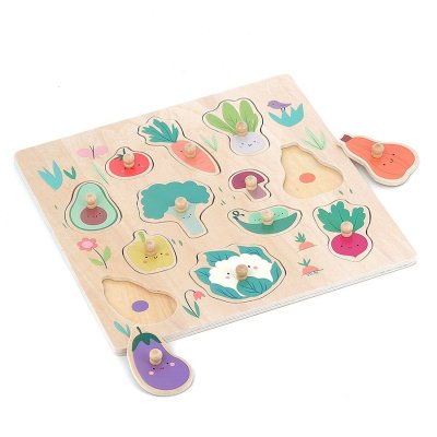 Vilac Puzzle z uchwytem Warzywa od Sarah Betz
