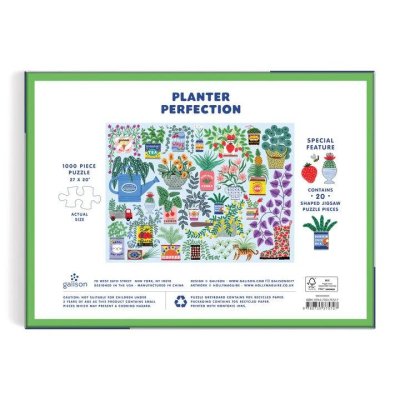 Puzzle Galison Plantarea Florilor 1000 piese