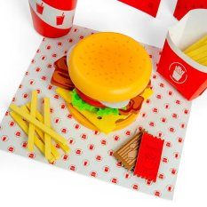Bigjigs Toys Burger- und Pommes-Set