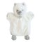 Doudou Plišasta lutka bela volk 25 cm