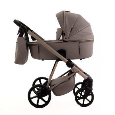 ADAMEX Kombikinderwagen Delta Natura Cappuccino