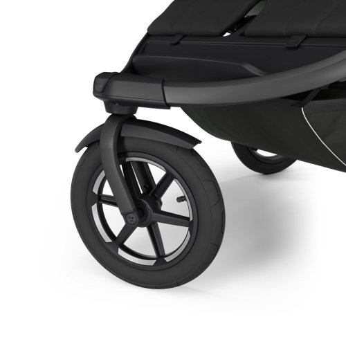 Wózek dla rodzeństwa THULE Urban Glide Double Black/Soft Beige, zestaw L