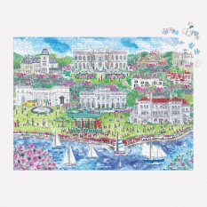 Puzzle Galison Michael Storrings Mansões de Newport 1000 peças