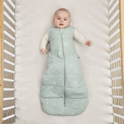 ERGOPOUCH Śpiworek do spania bawełna organiczna Jersey Sage 8-24 m, 8-14 kg, 2,5 tog