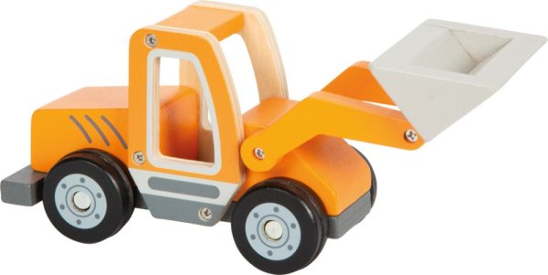 small foot Caricatore in legno con pala