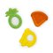 BRIGHT STARTS Mordedor Juicy Chews™ 3 peças 3m+