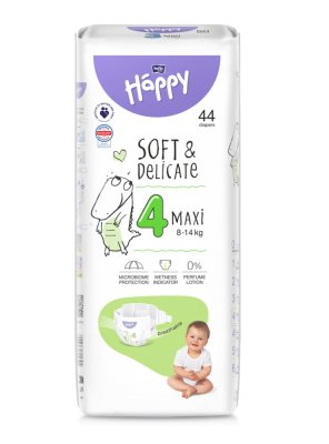 BELLA HAPPY Baby Maxi Wegwerfwindeln 8-14 kg 44 Stk