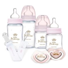 CANPOL BABIES Σετ δώρου για νεογέννητα Royal baby pink