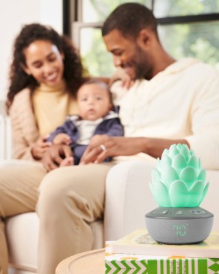 SKIP HOP Sensor gråter lätt musik med röstinspelning USB 3+