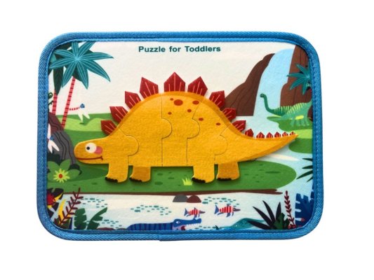 2Kids Toys Senzorična busy knjiga Dinozavri 2