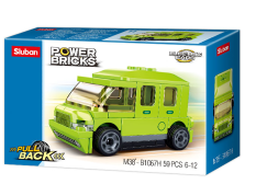 Sluban Power Bricks M38-B1067H Elektryczny pojazd nakręcany nr 8