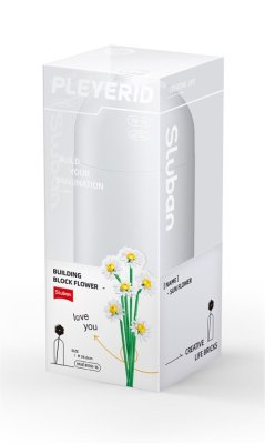 Sluban Flowers M38-B1101-16 Százszorszépek vázában