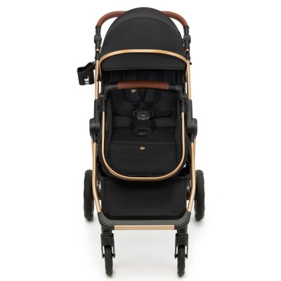 KINDERKRAFT Kombikinderwagen 3in1 Esme Pure Black