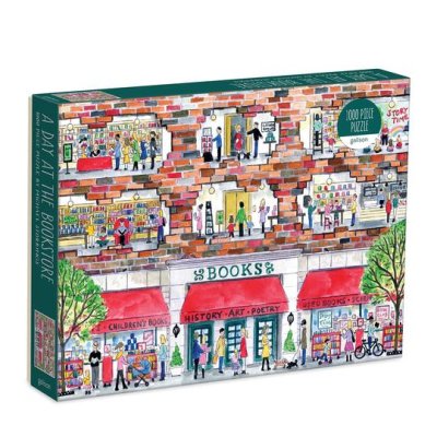 Galison Puzzle Tag im Buchladen 1000 Teile