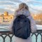 BABYONO Wickeltasche / Rucksack Modern Style black