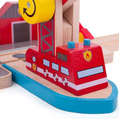Bigjigs Rail Strażacy morscy ratownicy