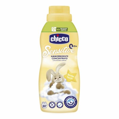 CHICCO Detergent za pranje perila za otroke Sensitive 1,5 l + Mehčalec konc. Nežen dotik 750 ml