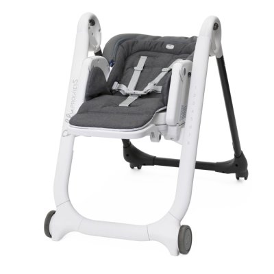 CHICCO Esszimmerstuhl Polly Magic Relax – Grau Melange