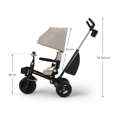 KINDERKRAFT Triciclo Aveo 2 Plus Beige