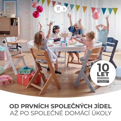 KINDERKRAFT Esszimmerstuhl Enock Weißes Holz, Premium