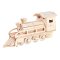 Puzzle 3D en bois Woodcraft - Locomotive