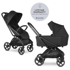 EASYWALKER Cărucior combinat Rockey L Pure Black
