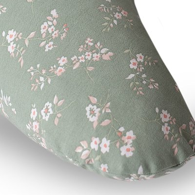 CEBA BABY Stillkissen HUGGY (150x60x37) Basic Jersey Green Meadow