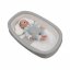 Potovalno gnezdo za dojenčke Monkey Mum® od 0 do 12 mesecev - siva