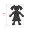 Bigjigs Toys Lalka szmaciana Jessika 28 cm