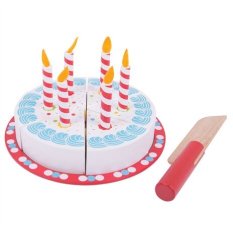 Bigjigs Toys Schneidbare Geburtstagstorte