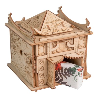 EscapeWelt Puzzle di legno Casa del Drago