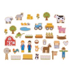 Bigjigs Toys Magneten Boerderij
