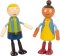 small foot Holzfiguren Familie mit Rollstuhl
