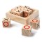 Bigjigs Toys Drvene piškvorke kocke