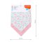 BABYONO Leaves cotton bib 2pcs, 0m+