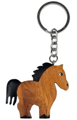 2Kids Toys Holzschlüsselanhänger Groß Pferd