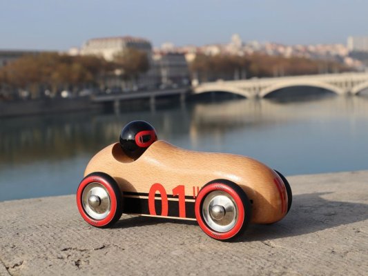 Vilac Auto in legno Old Sport Compet naturale