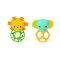 OBALL Spielzeug Oball Beißringe Soother Pals™ Easy-Grasp 2er-Pack 3m+